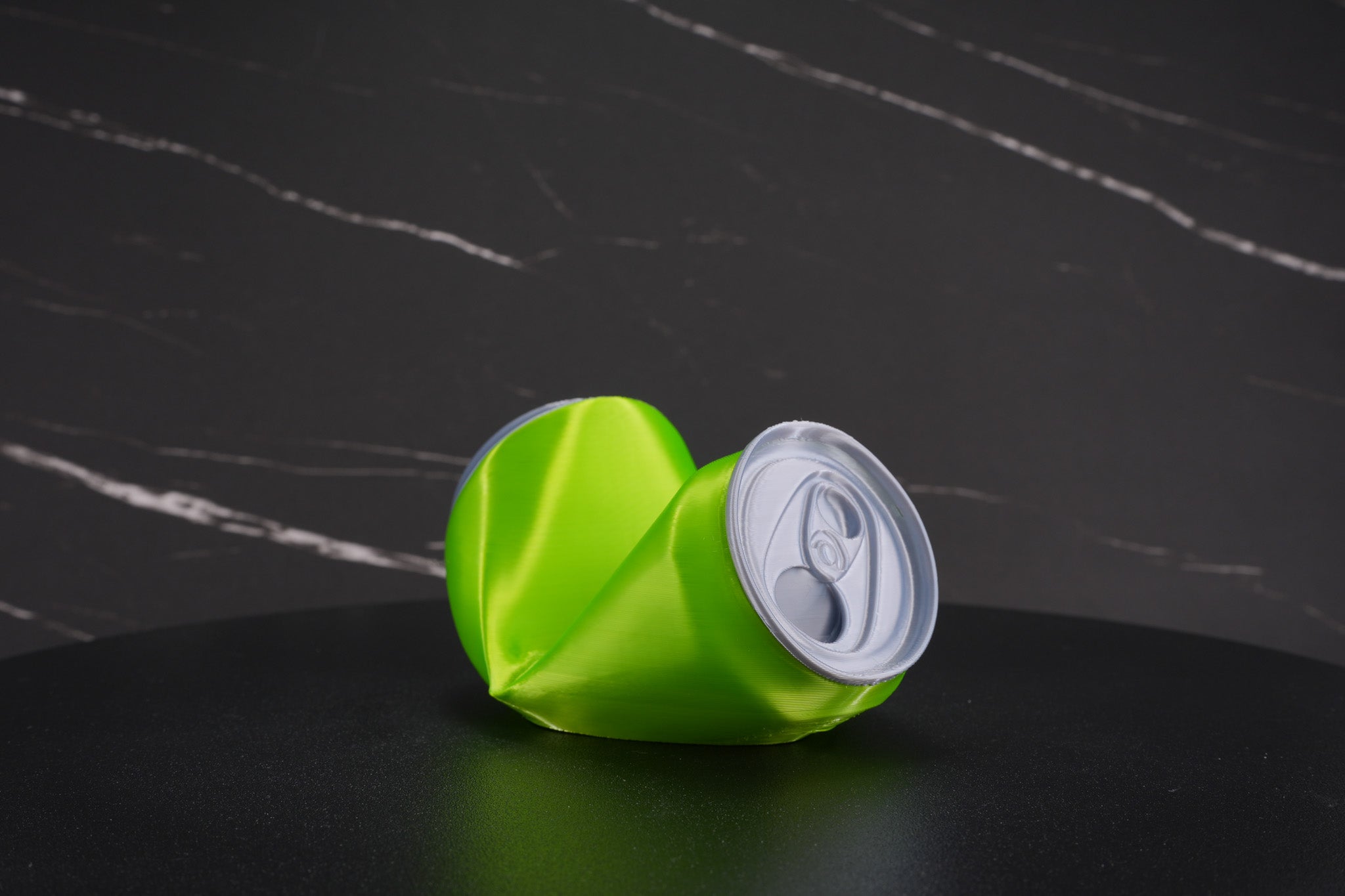 Crushed Soda Can Phone Holder