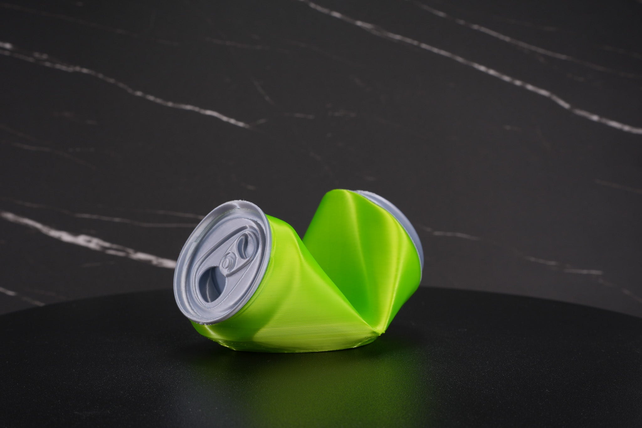 Crushed Soda Can Phone Holder