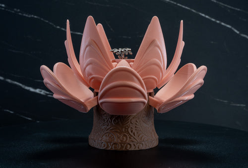 Blooming Flower Ring Holder