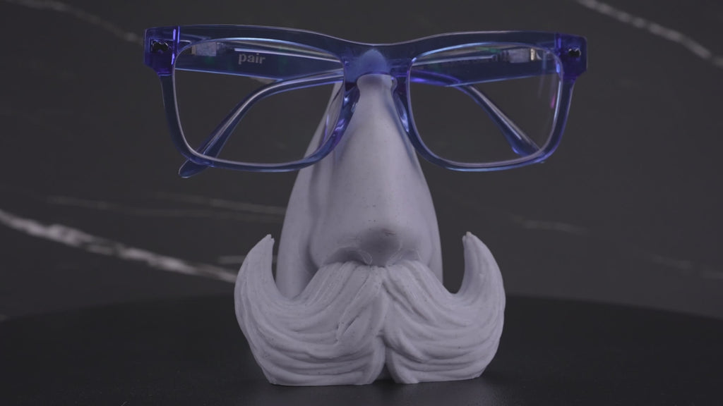 Mustache Eyeglasses Holder